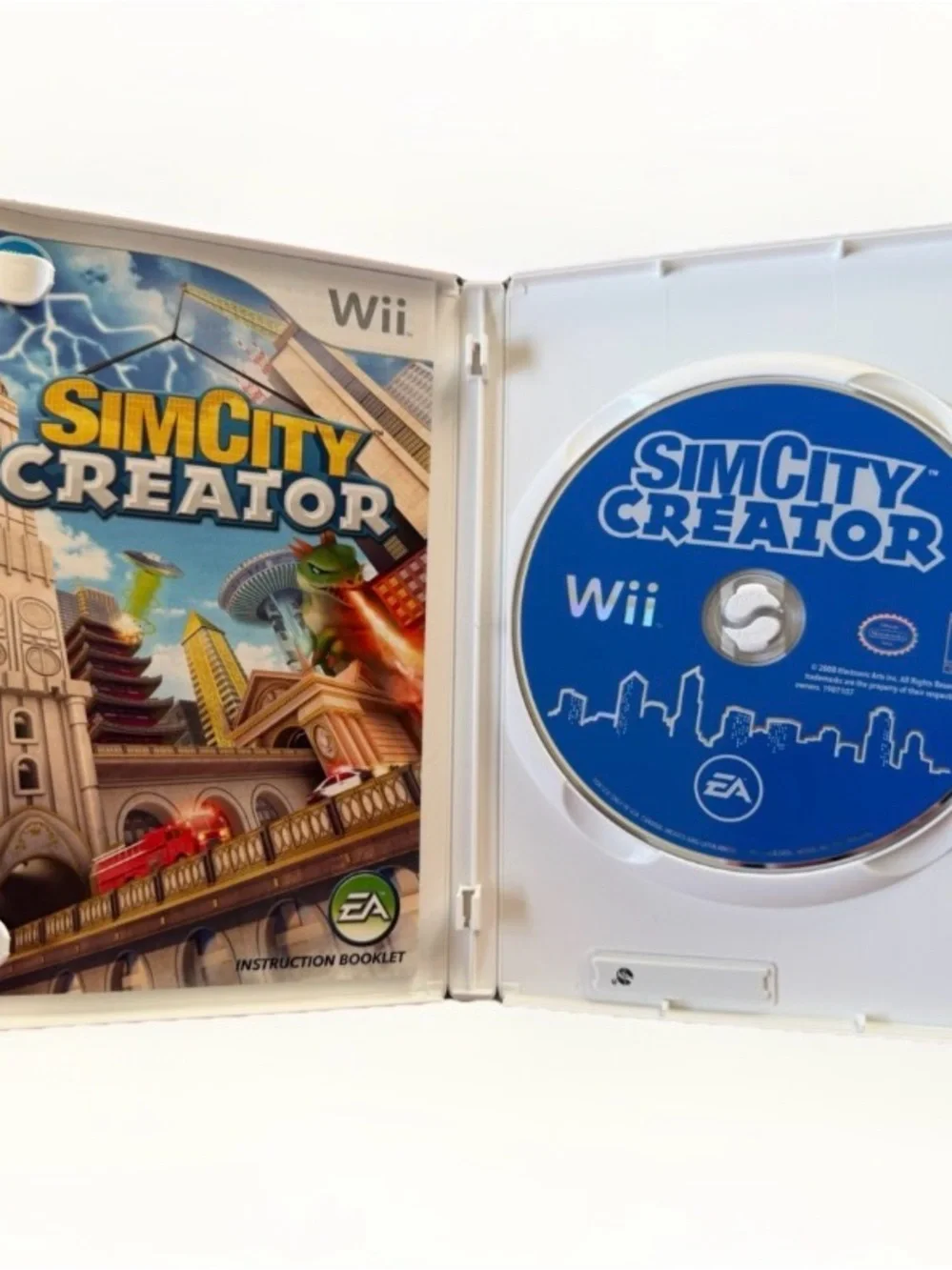 Nintendo Wii Games Lot CIB Manual LEGO Batman SimCity MySims Chicken Untested